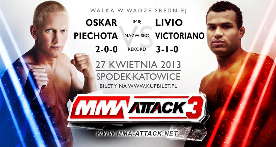 Livio Victoriano MMA Attack3 sponsor Bacha Sport