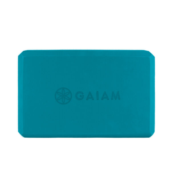 Gaiam Blue Teal Yoga Cube 59181 - Image 3