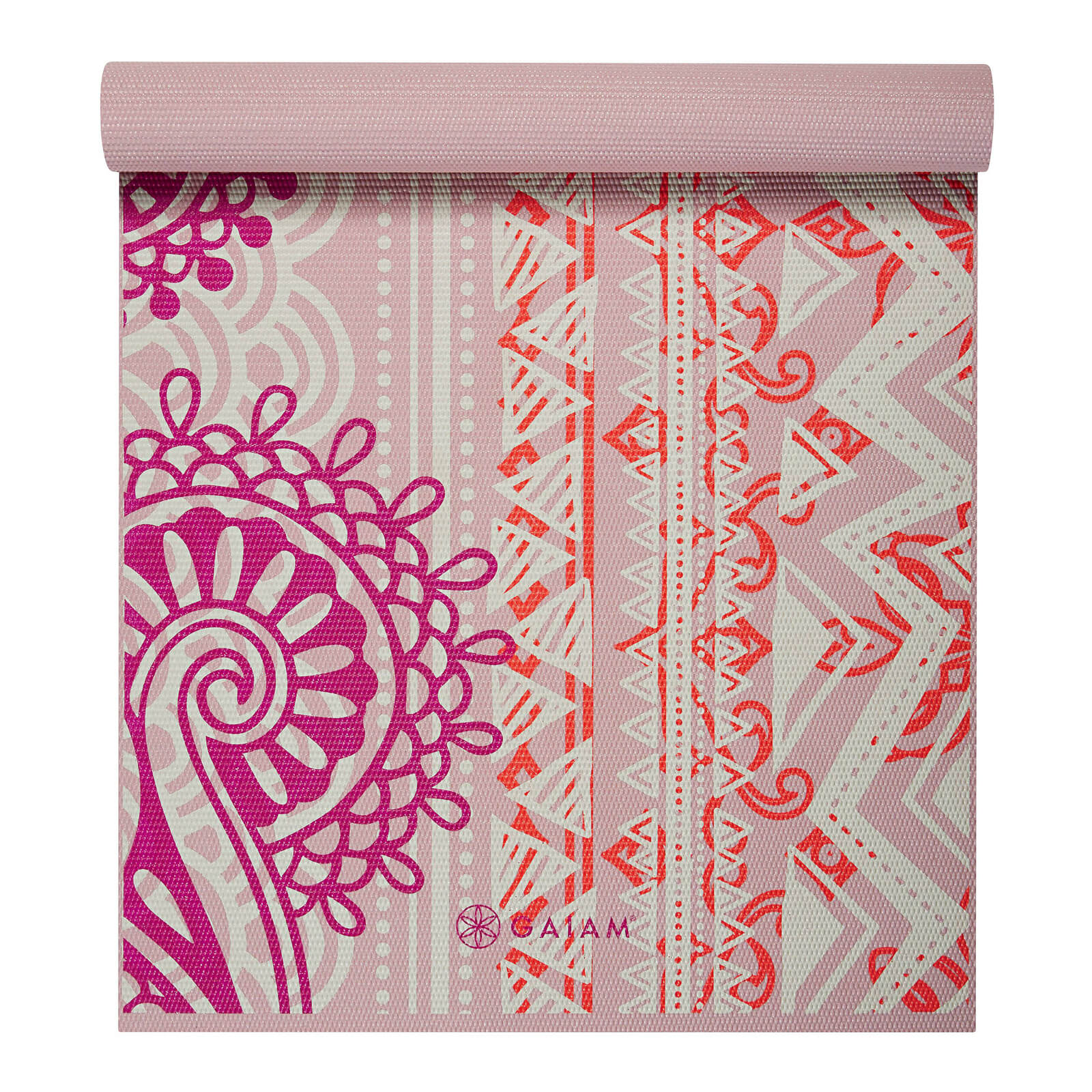 Gaiam Yoga Mat Bohemian Rose 4mm 63413