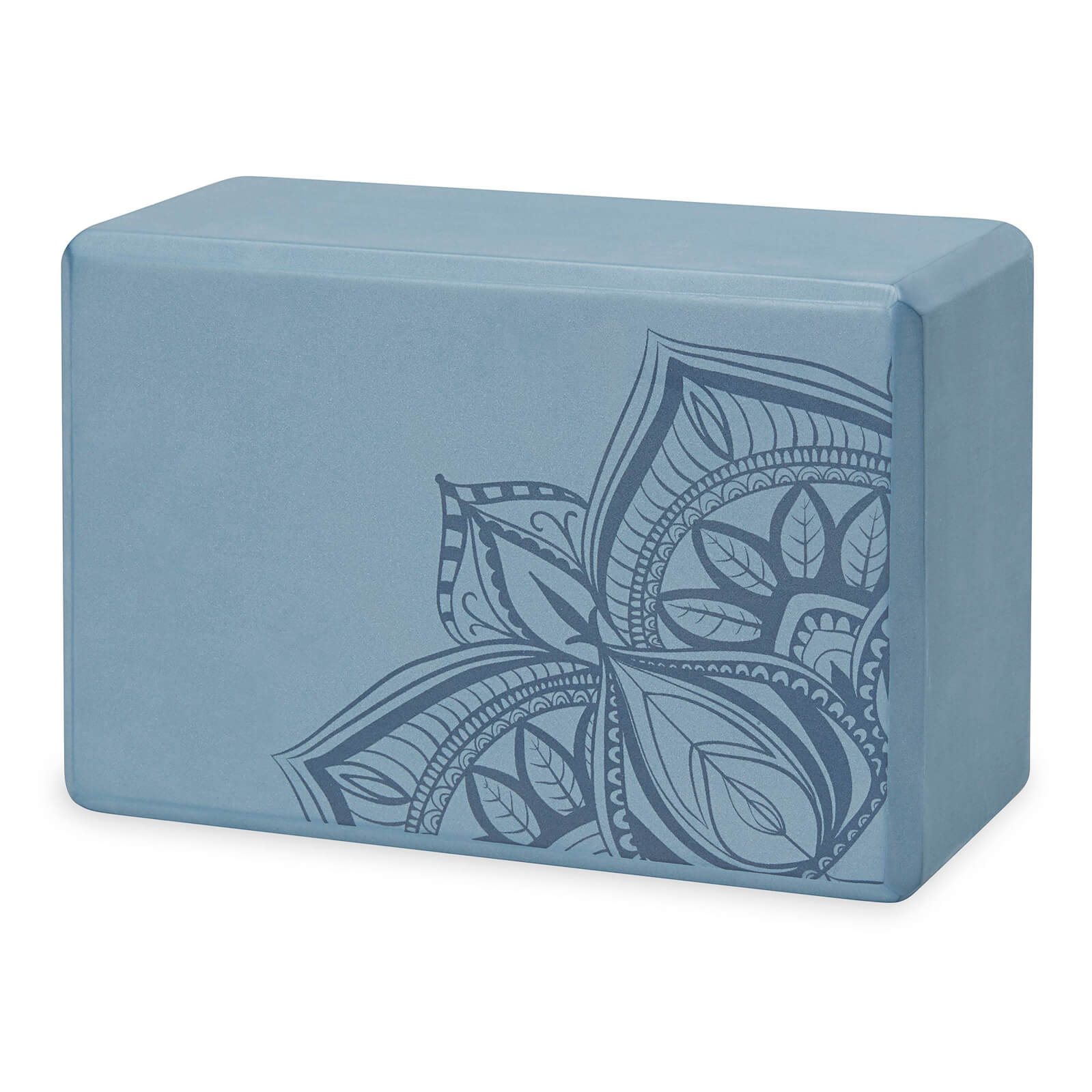 Gaiam Blue Shadow Point Yoga Cube 63680