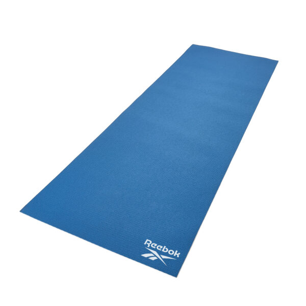 Reebok Yoga Mat 4mm Blue Rayg-11022BL - Image 4