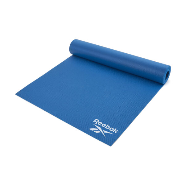 Reebok Yoga Mat 4mm Blue Rayg-11022BL - Image 7