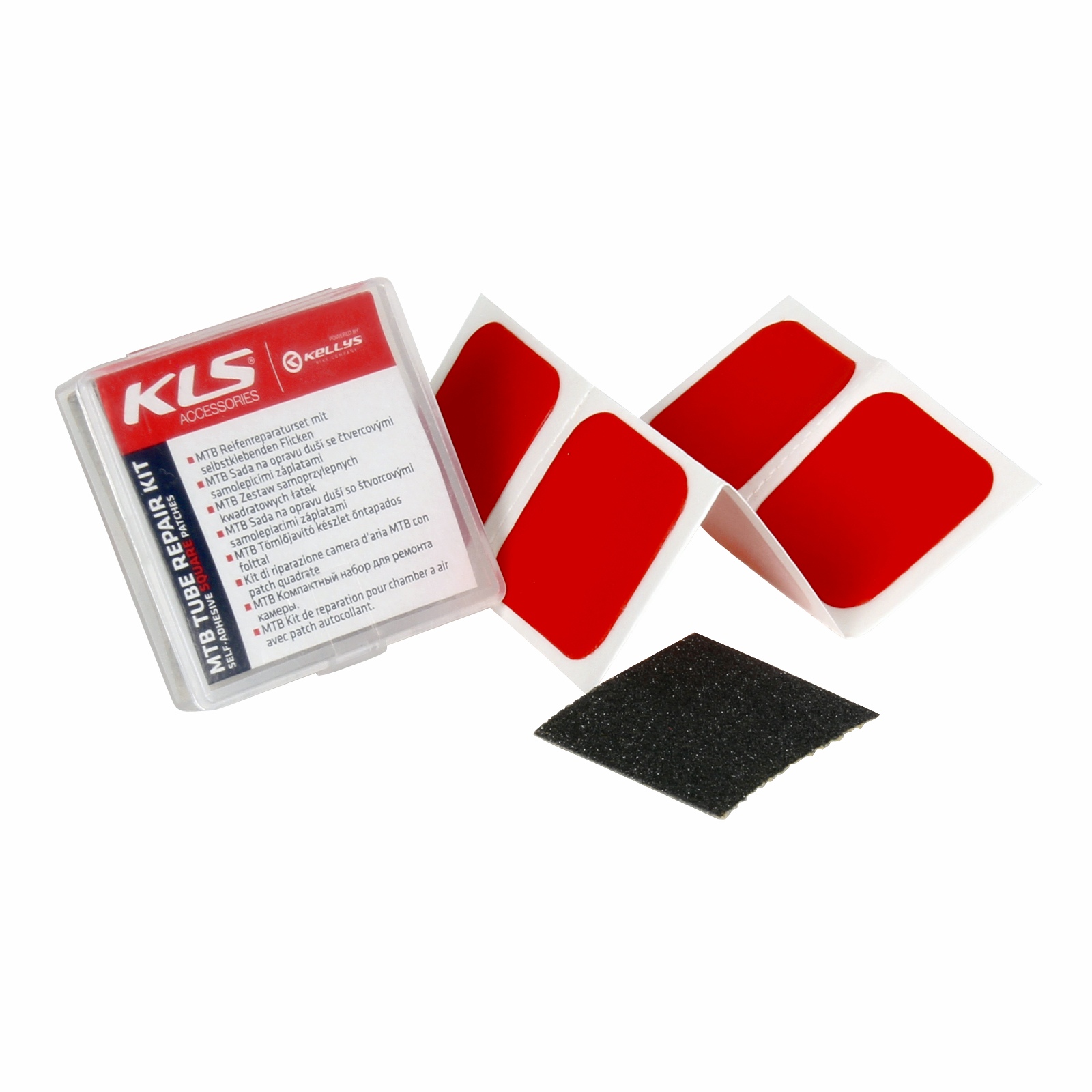 Kellys Set von selbstklebenden quadratischen Patches
