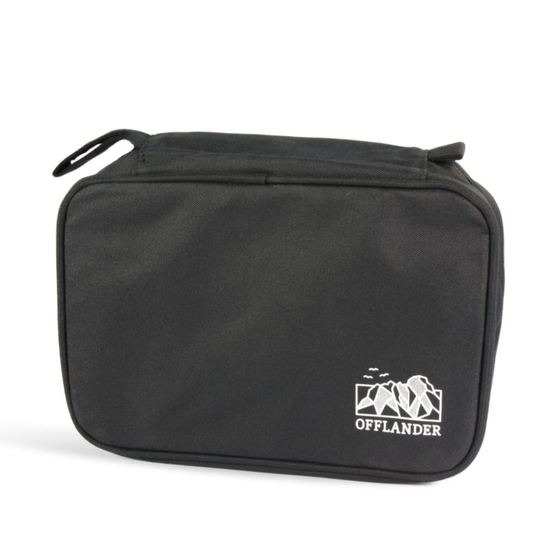 OFFLANDER ORGANIZER KOSMETYCZKA TURYSTYCZNA DO WIESZANIA CZARNA