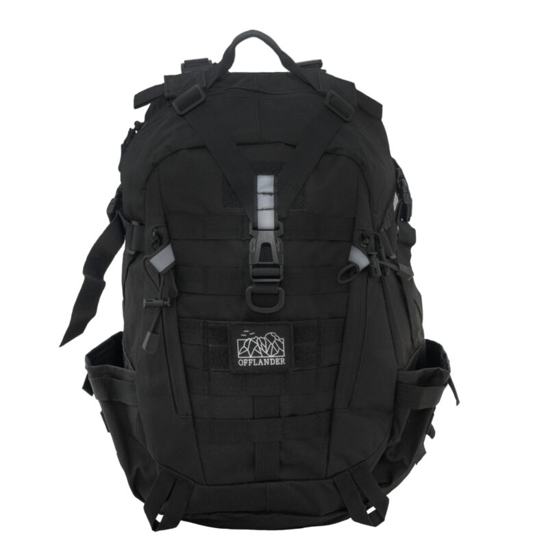 OFFLANDER PLECAK TURYSTYCZNY SURVIVAL TREKKER 25L CZARNY