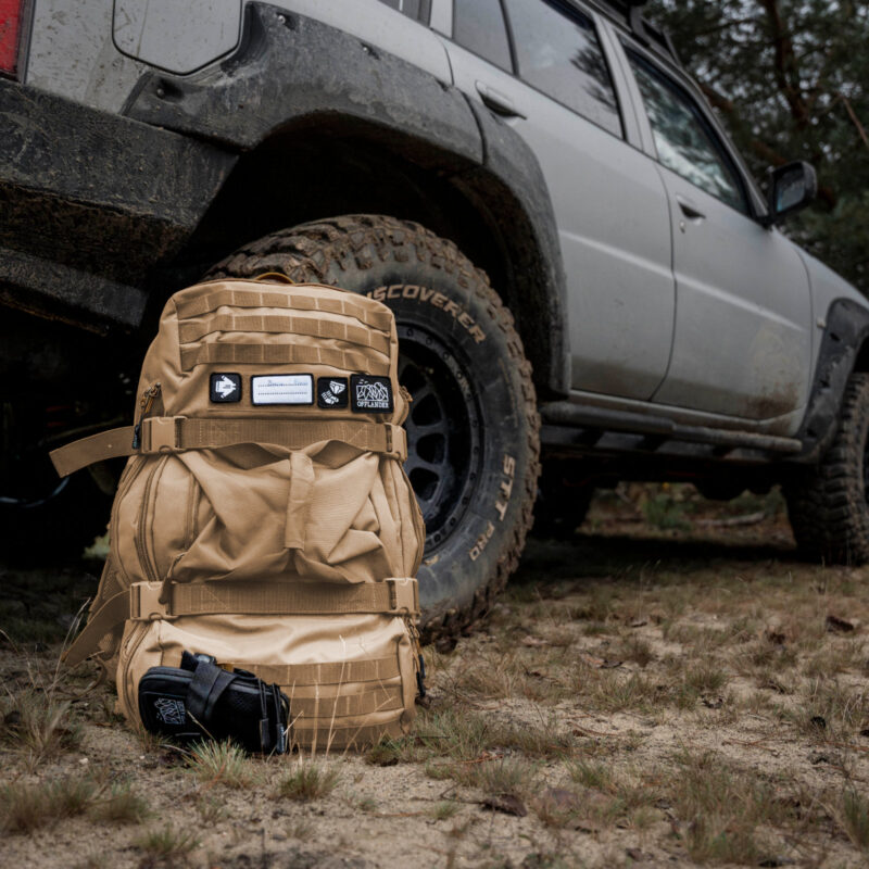OFFLANDER TORBA PODRÓŻNA PLECAK 3W1 OFFROAD 54L KHAKI - obrazek 7