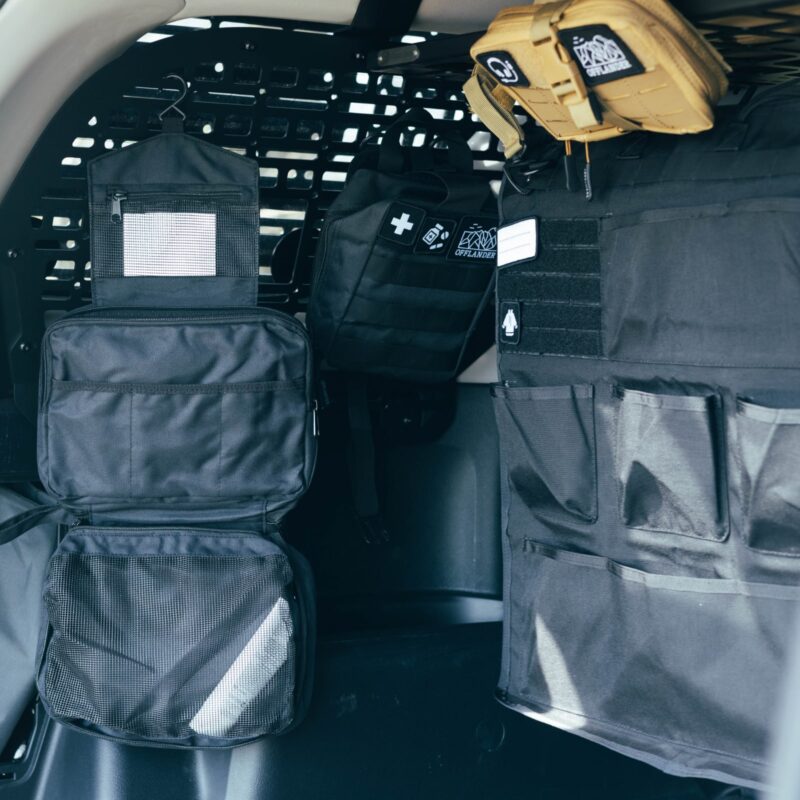 OFFLANDER ORGANIZER UNIWERSALNY DO SAMOCHODU OFFROAD ZIELONY - obrazek 5