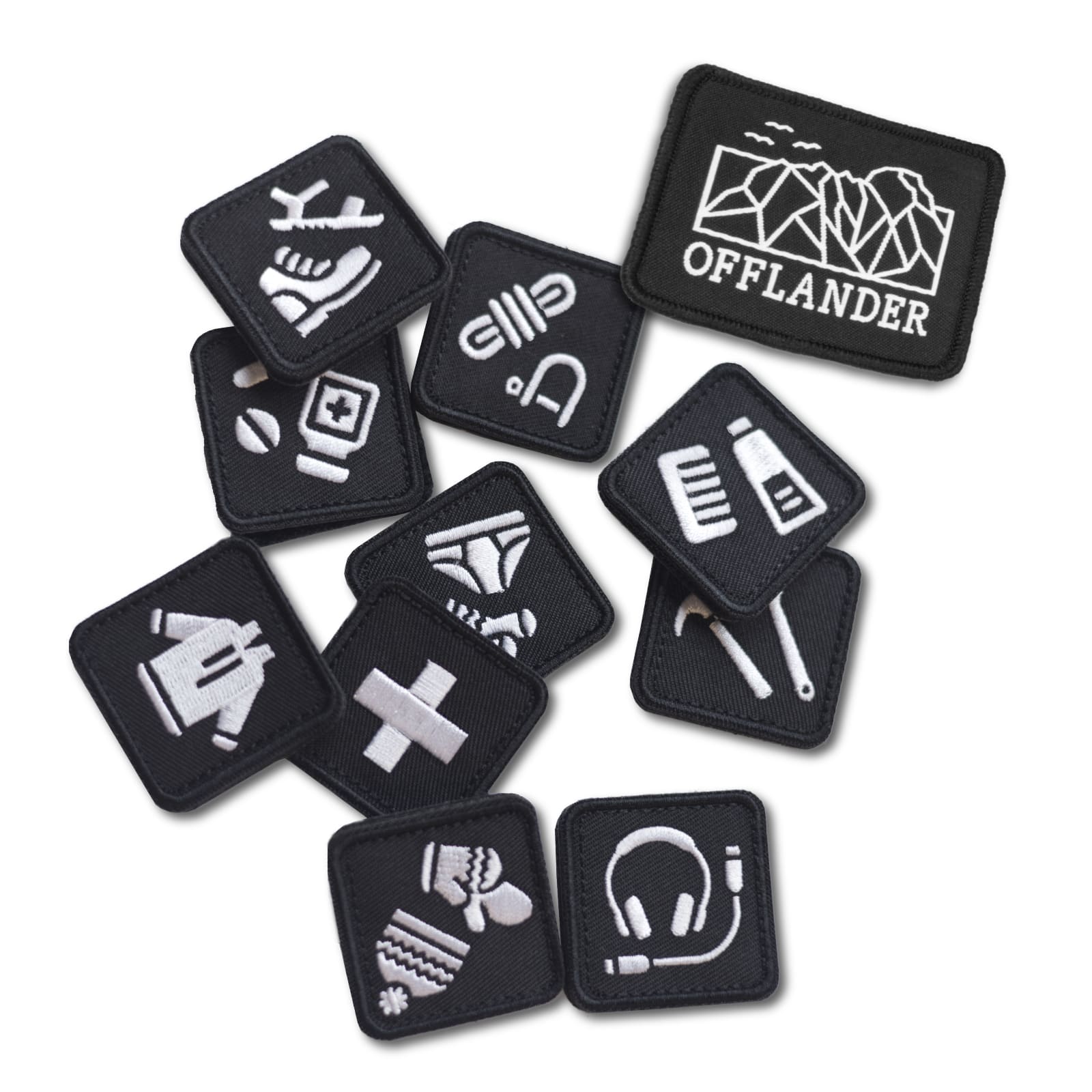 OFFLANDER VELCRO SET FOR BAGS