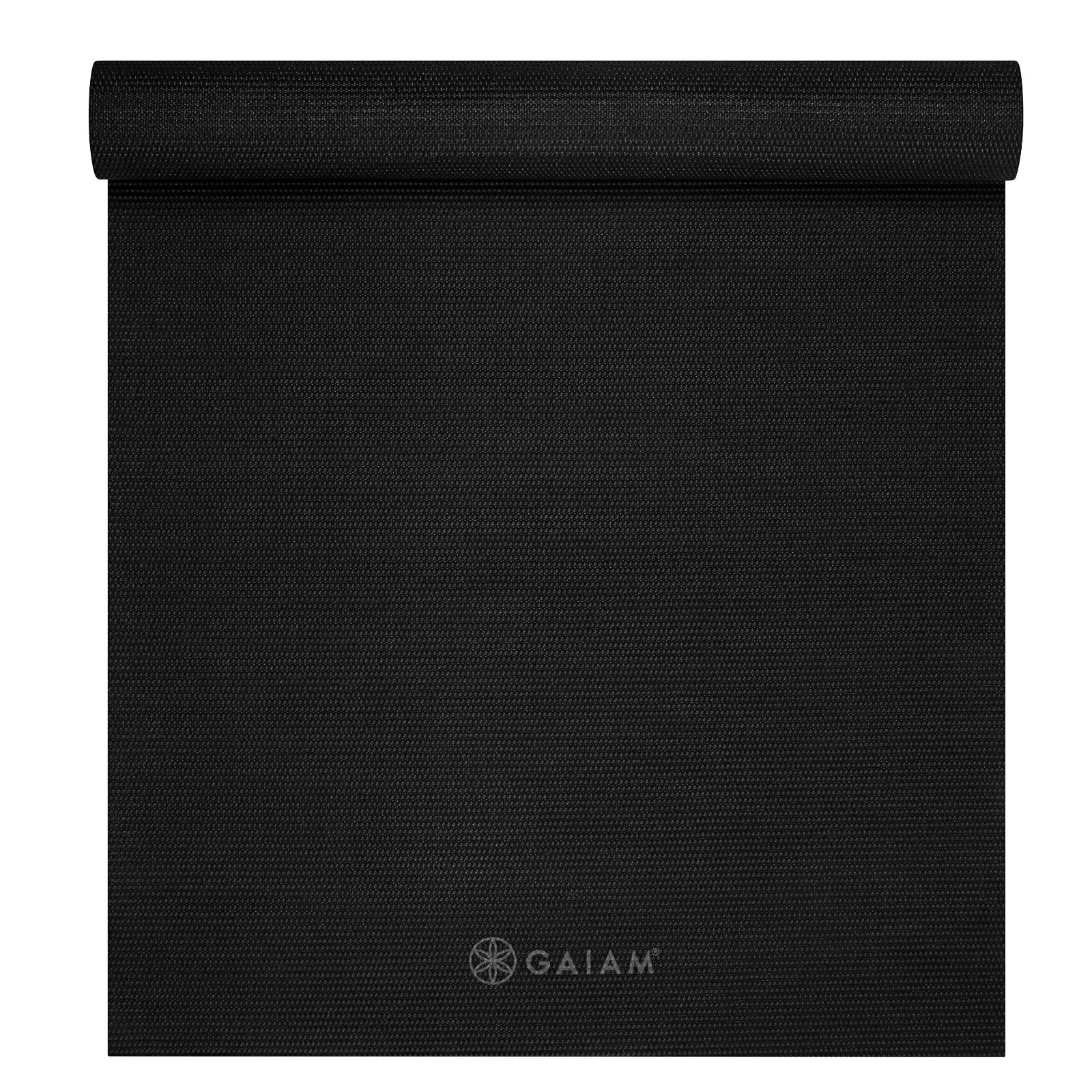 GAIAM YOGA MAT BLACK 6MM 65761