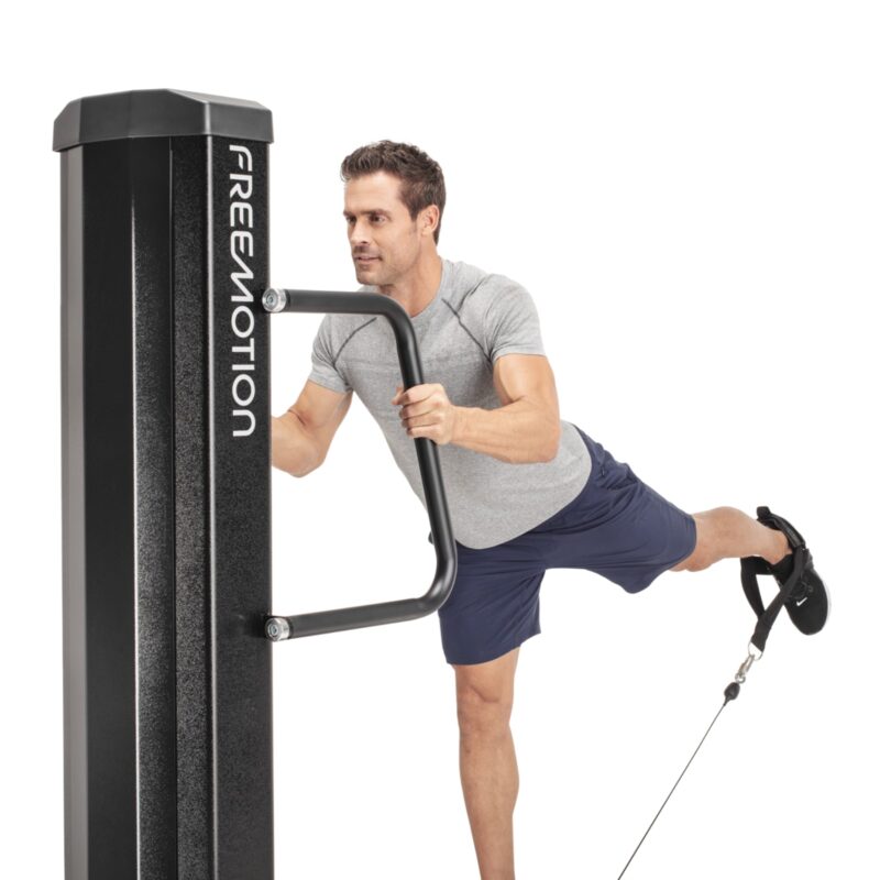 FREEMOTION MASZYNA DO ĆWICZENIA MIĘŚNI POŚLADKOWYCH I DWUGŁOWYCH UD - obrazek 4