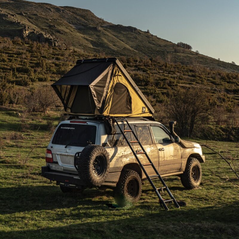 Offlander Triangle Slim Coyote Dachzelt – Bild 3