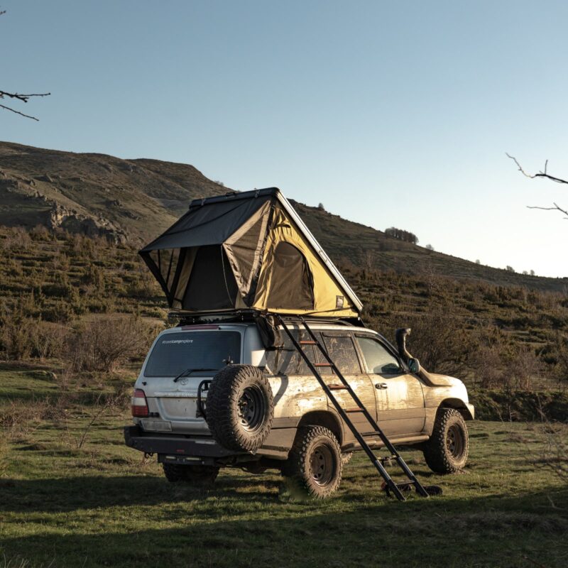 Offlander Triangle Slim Coyote Dachzelt – Bild 4