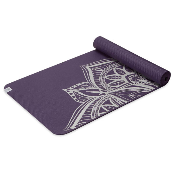 Gaiam Yoga Mat Aubergine Medallion 6 mm 63844 - Image 3