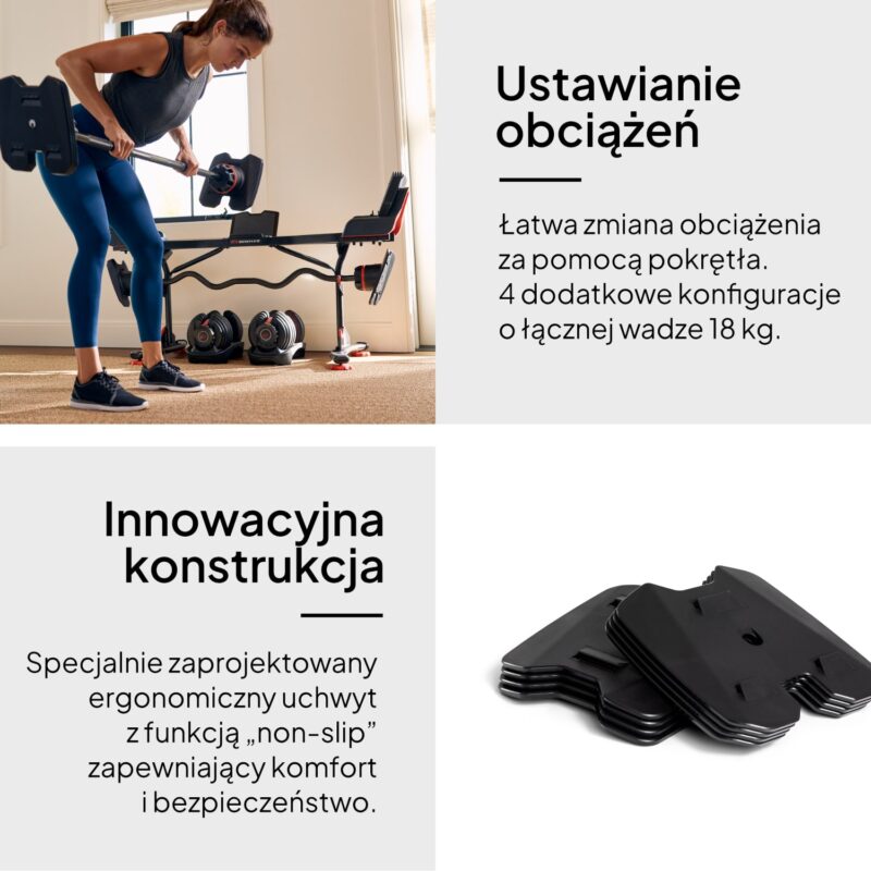 Bowflex carga adicional en barras 18 kg - Imagen 13