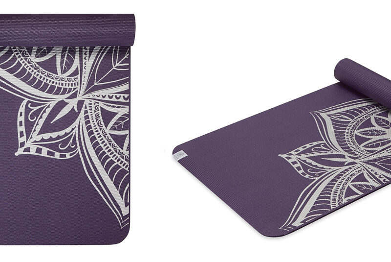 Gaiam Yoga Mat Aubergine Medallion 6 mm 63844 - Image 5