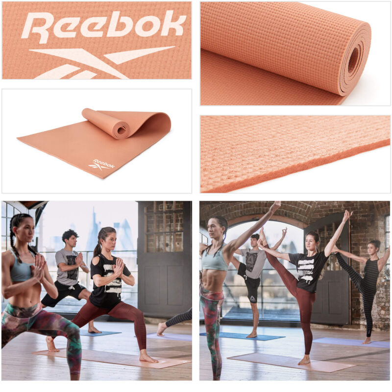 Reebok Yoga Mat 4mm Desert Dust Rayg-11022DD - Image 9